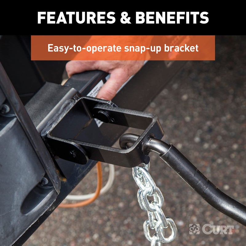 CURT 17008 Replacement Weight Distribution Hitch Hookup Bracket - Image 4